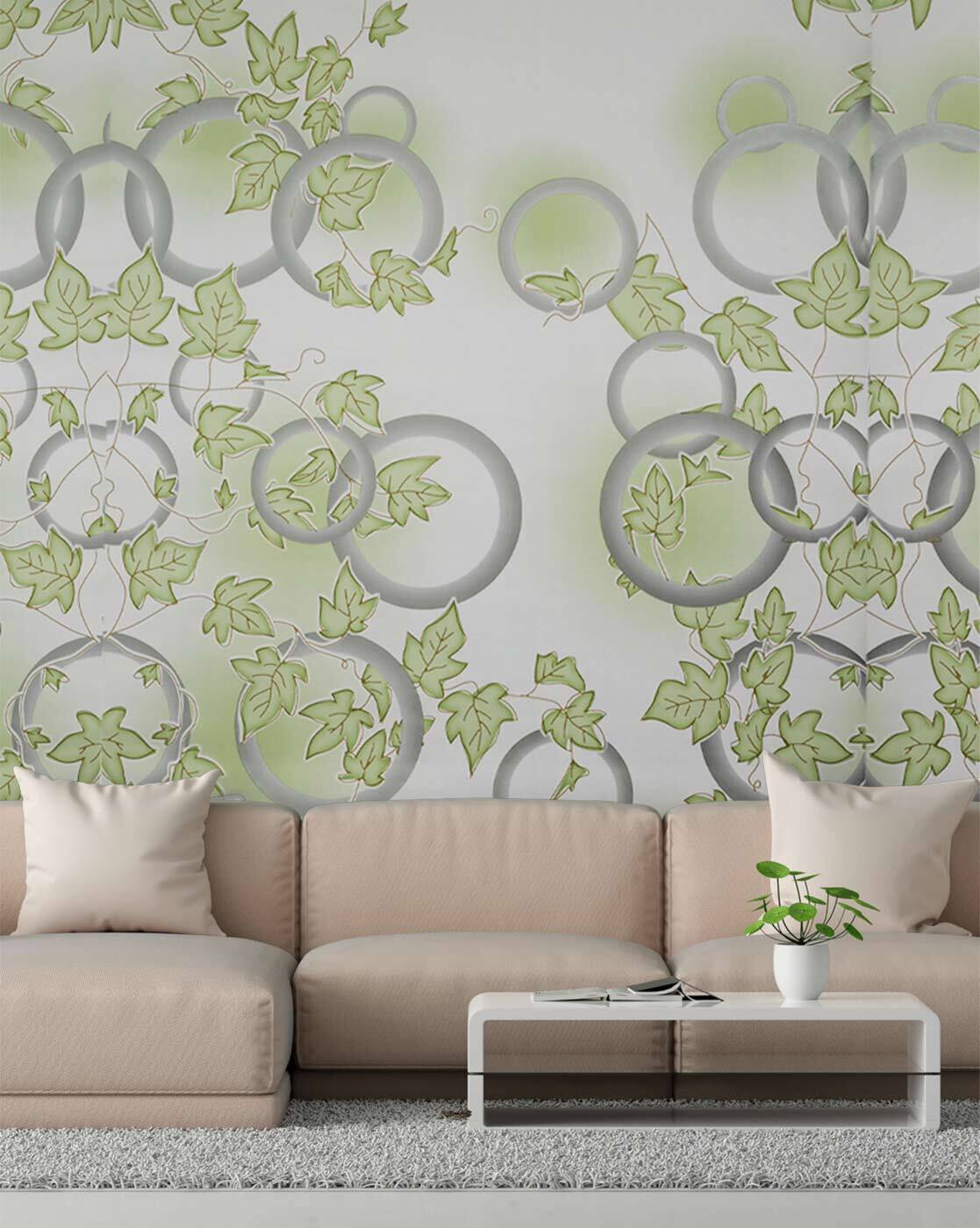 Fine Decor Dimensions Tropical Floral GreenMulti Wallpaper FD42830   wwwbatleydiycouk