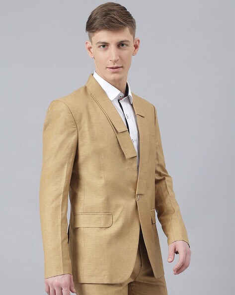 Buy Beige Blazers & Waistcoats for Men by Mr Button Online