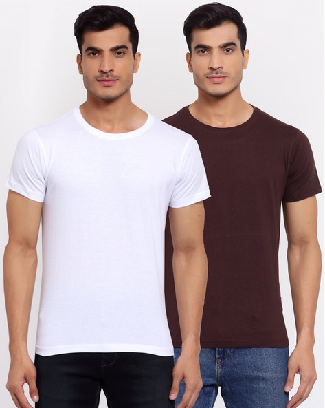 Plain White Tshirts - Buy Plain White Tshirts online at Best Prices in  India