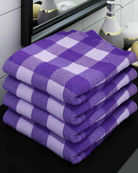 Plum discount towels bath