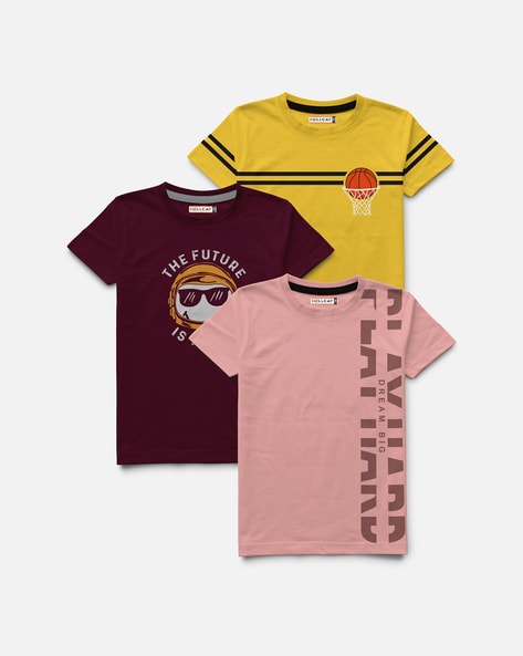 Buy Multicoloured Tshirts for Boys by Hellcat Online