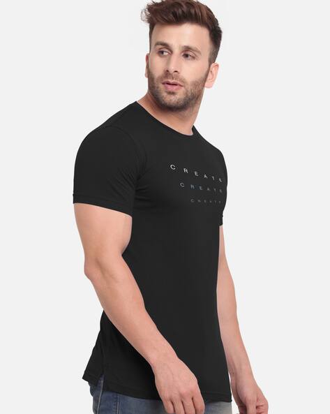 Pack of 3 Graphic Print Crew-Neck T-shirts