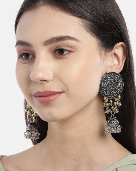 Buy Asymmetrical Liquid Metal Drop Earrings 925 Needle Stamped Online in  India - Etsy