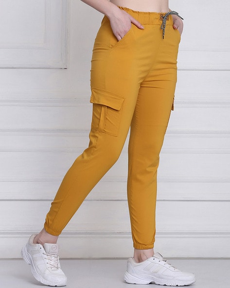 Yellow cargo deals pants womens