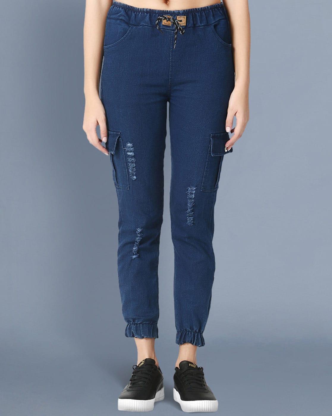 Buy Blue Jeans & Jeggings for Women by BUYNEWTREND Online