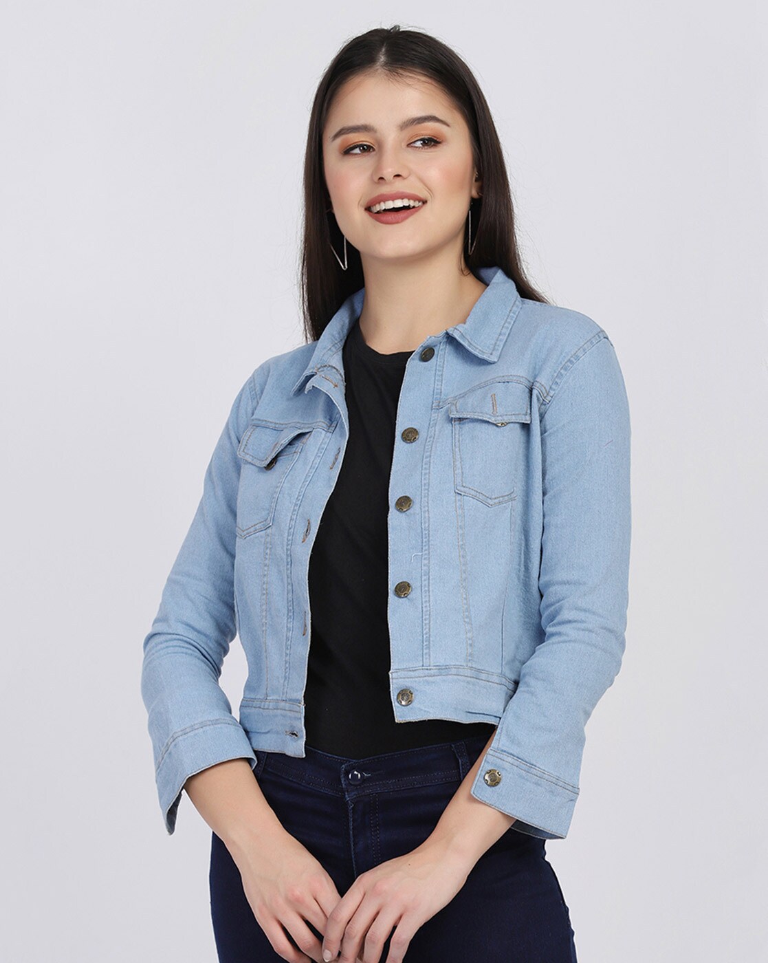 jeans material jacket