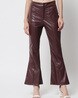 Buy Brown Trousers & Pants for Women by KOTTY Online
