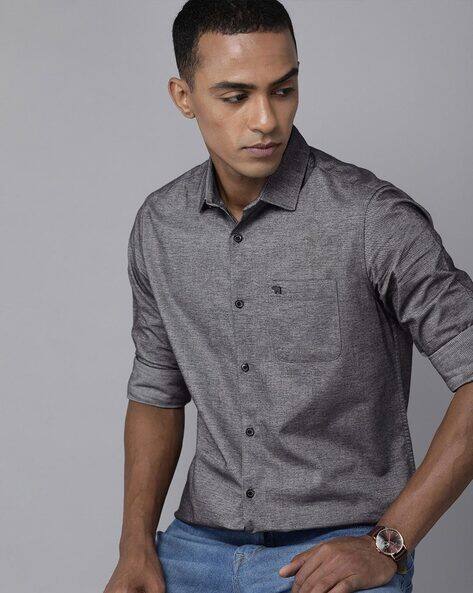 Buy Grey Shirts for Men by THE BEAR 