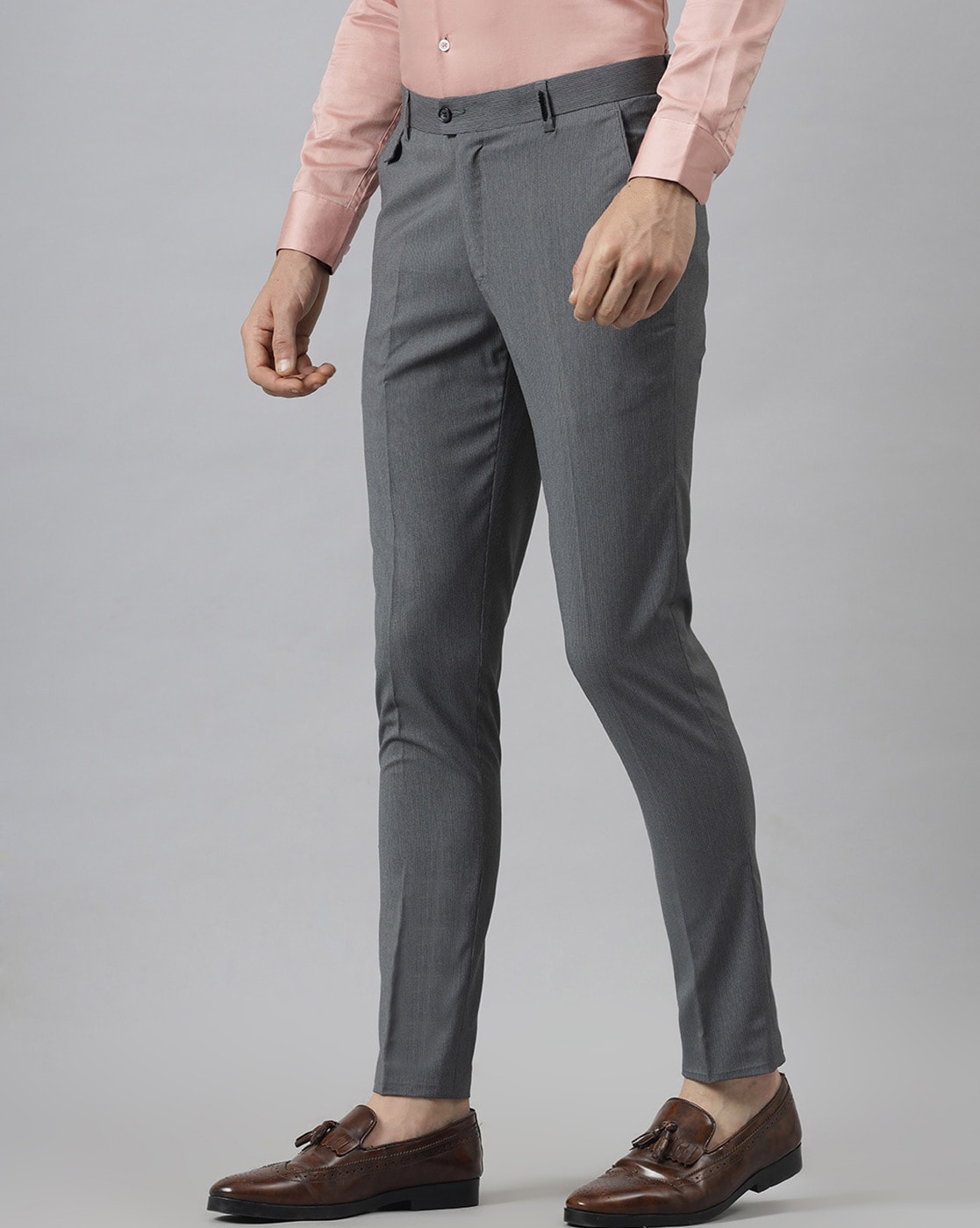 Spring Mens Dress Pants Ankle Length Business Suit Pant Casual Slim Formal  Black Trousers With Pockets Blaack Khaki Elastic Pencil Pants 28 36 201106  From Bai03, $42.71 | DHgate.Com