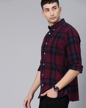 checks shirt for men