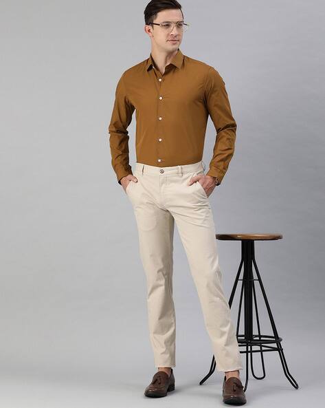 Buy Brown Shirts for Men by THE BEAR 