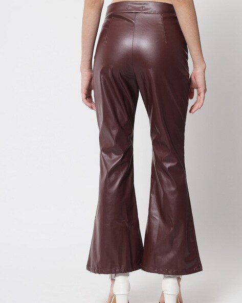 Buy Brown Trousers & Pants for Women by KOTTY Online