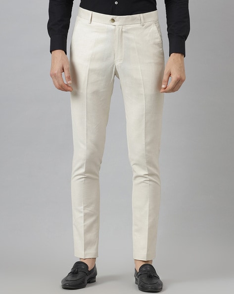 Linen Blended Pants - Buy online | John Henric