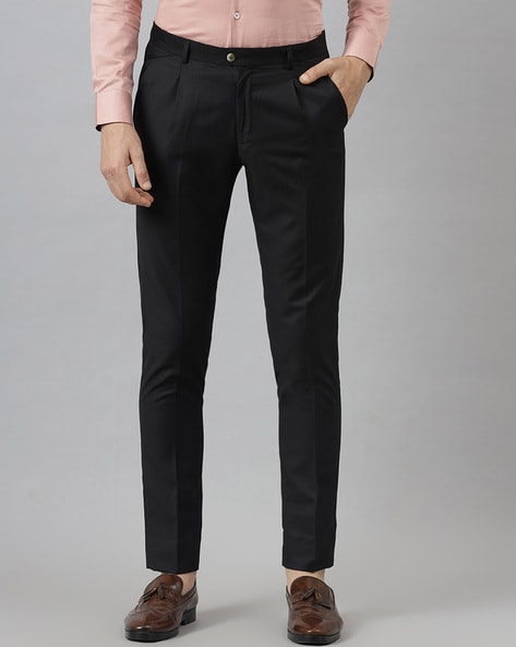 Buy Grey Trousers & Pants for Men by Mr Button Online