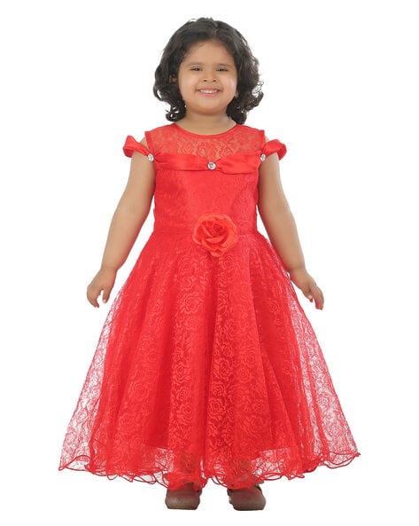 Kids Dresses | Faye Red Polka Dot Dress - faye