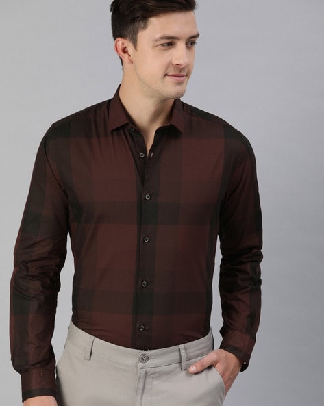 Buy Brown Shirts for Men by THE BEAR HOUSE Online