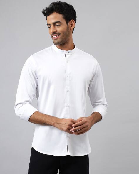 Buy White Shirts for Men by Mr Button 