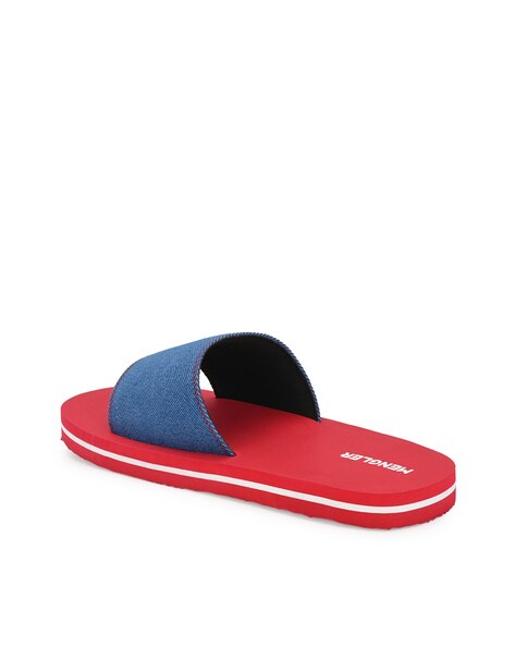 Buy Blue Flip Flop Slippers for Men by MENGLER Online Ajio