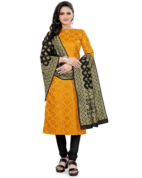 Printed  Unstitched Dress Material Price in India