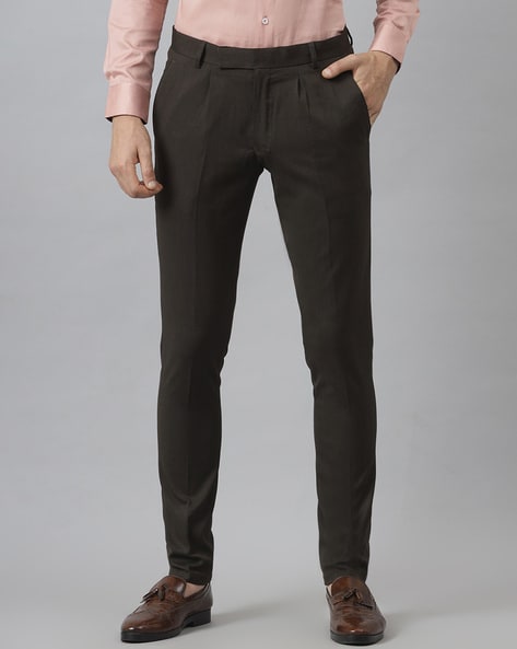 Buy Green Trousers & Pants for Men by STAGBEETLE Online | Ajio.com