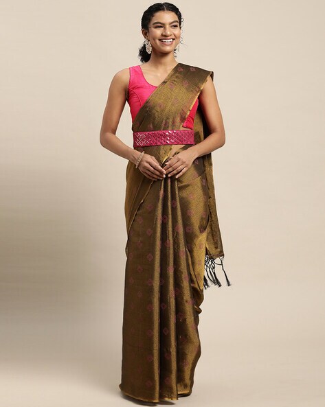 Buy Golden Belt For Sarees | Drape Divaa