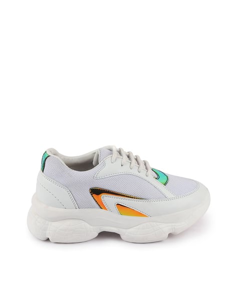 Sports Shoes with Textured Detail