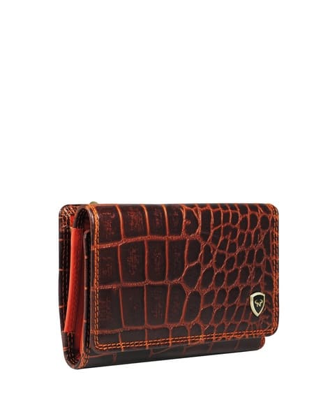 CALFNERO Textured Bi-Fold Wallet