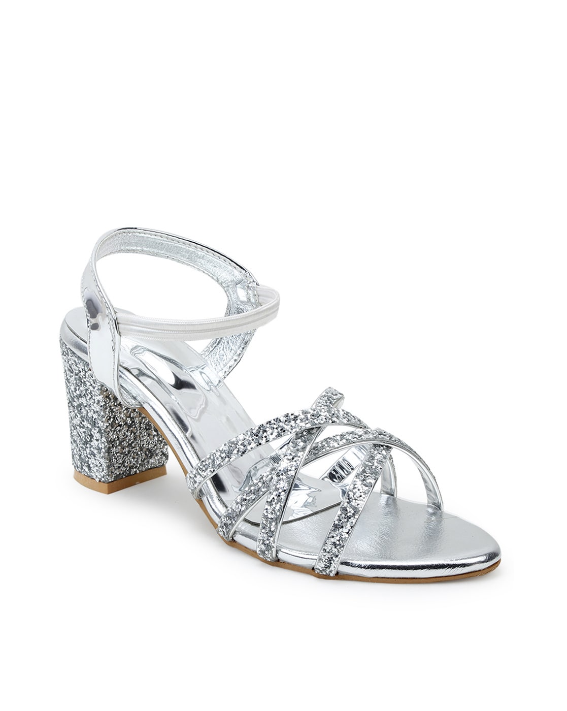 Buy Flat n Heels Womens Silver Sandals FnH 5815SIL at Amazonin