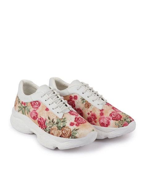 Pzuqiu Rose Flower Kids Tennis Shoes Girls Size 13, 43% OFF