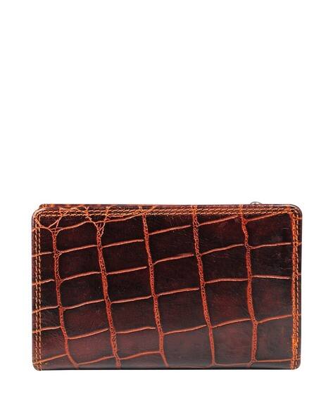 CALFNERO Textured Bi-Fold Wallet