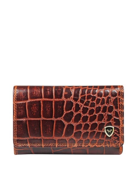 Textured Bi-Fold Wallet