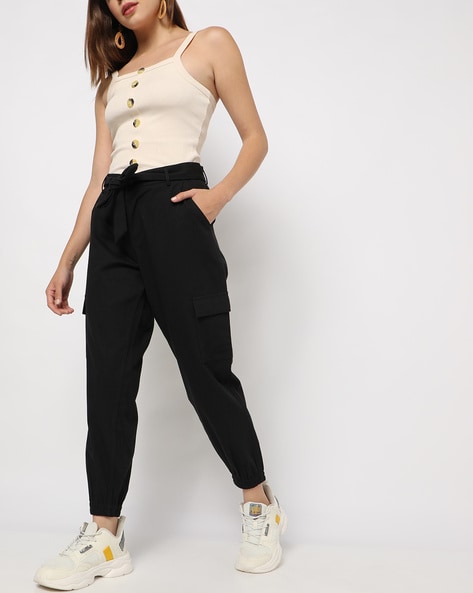 Buy Black Trousers & Pants for Women by RIO Online