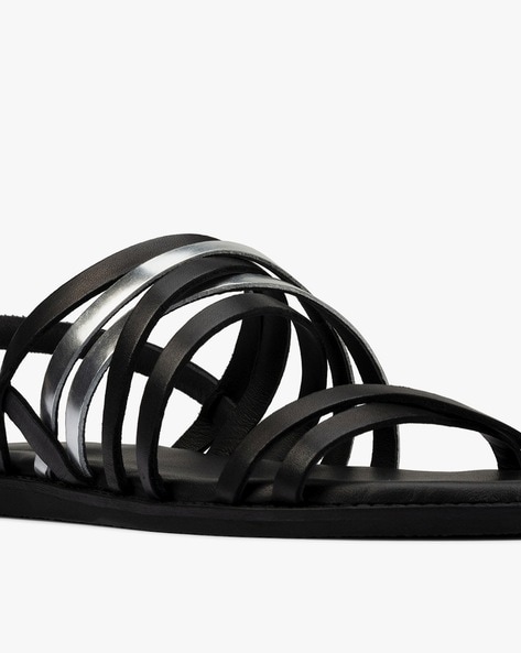 Amazon.com: Gianluca - Handmade Men's Black Leather Manmade Sandals Sandals  - Size: 6 US : Clothing, Shoes & Jewelry