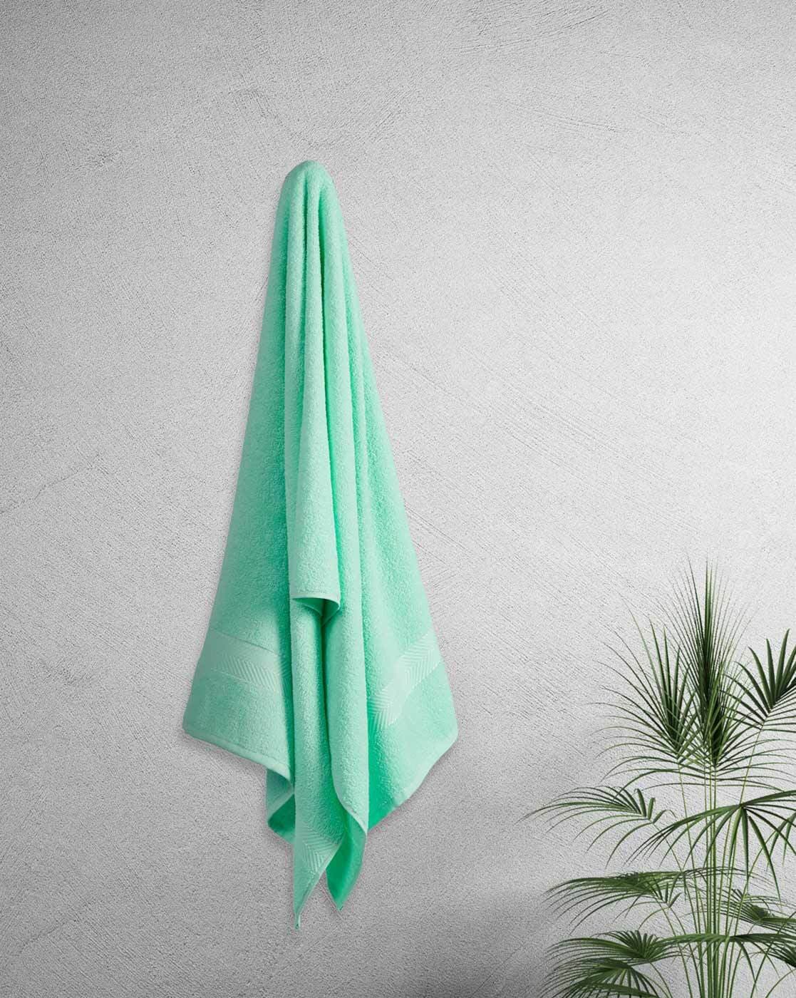Buy Sky Blue Towels & Bath Robes for Home & Kitchen by STELLAR HOME Online