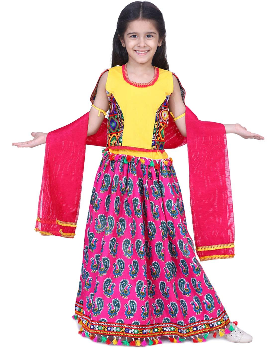 Festive Wear Pink Kid's Readymade Lehenga Choli at Rs 999/piece in Surat