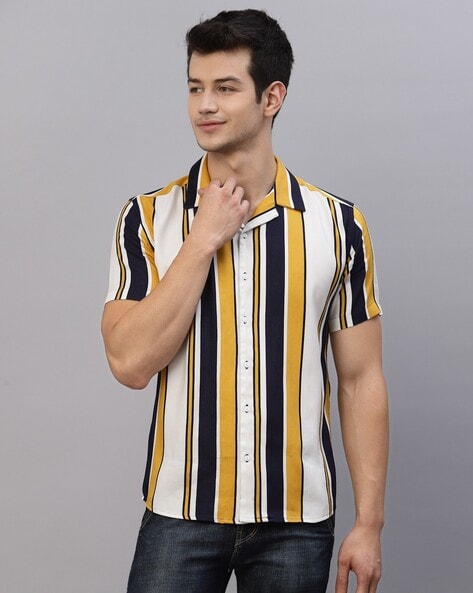 Penshoppe shop striped polo