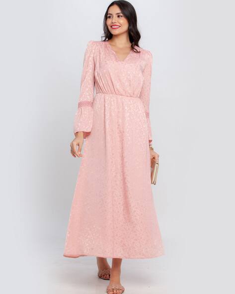 Zink London Floral Print Fit & Flare Dress