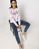 Buy White Sweatshirt & Hoodies for Women by DNMX Online