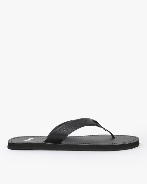 Buy Black Flip Flop Slippers for Men by Puma Online Ajio