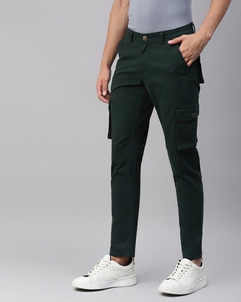 Zip Fly-Style Slim Fit Cargo Pants