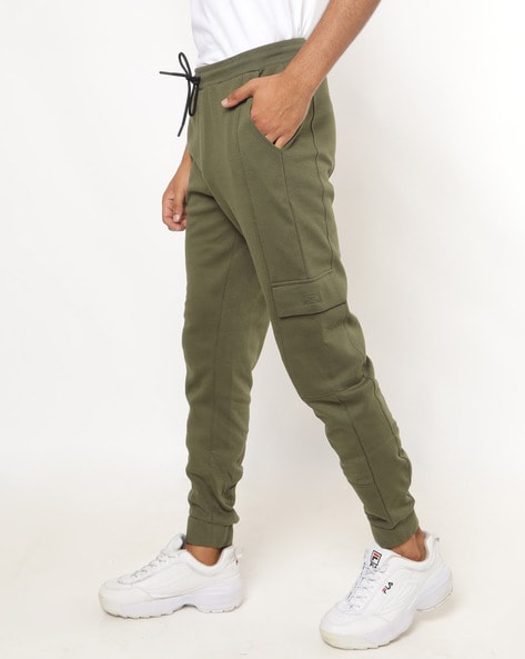 Cargo Joggers with Elasticated Drawstring Waist