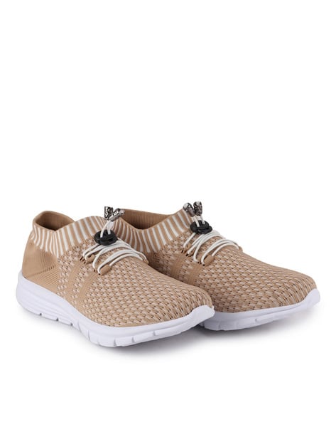 Fausto Online Ladies Sports Shoes Buy Beige Sports Shoes For Women
