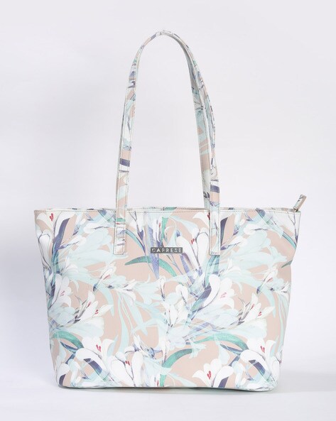 Caprese floral handbags hot sale