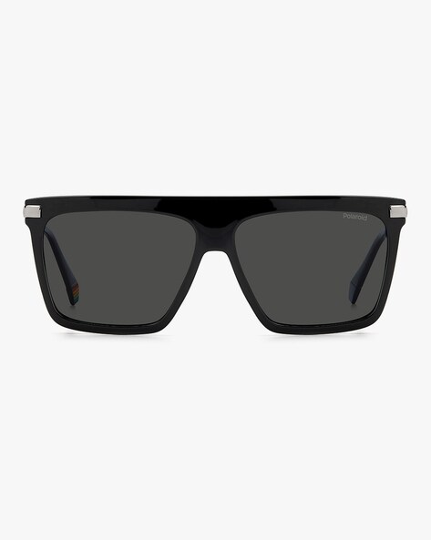 Buy Polaroid PLD 4101/F/S Grey Square Sunglasses Online At Best Price @  Tata CLiQ