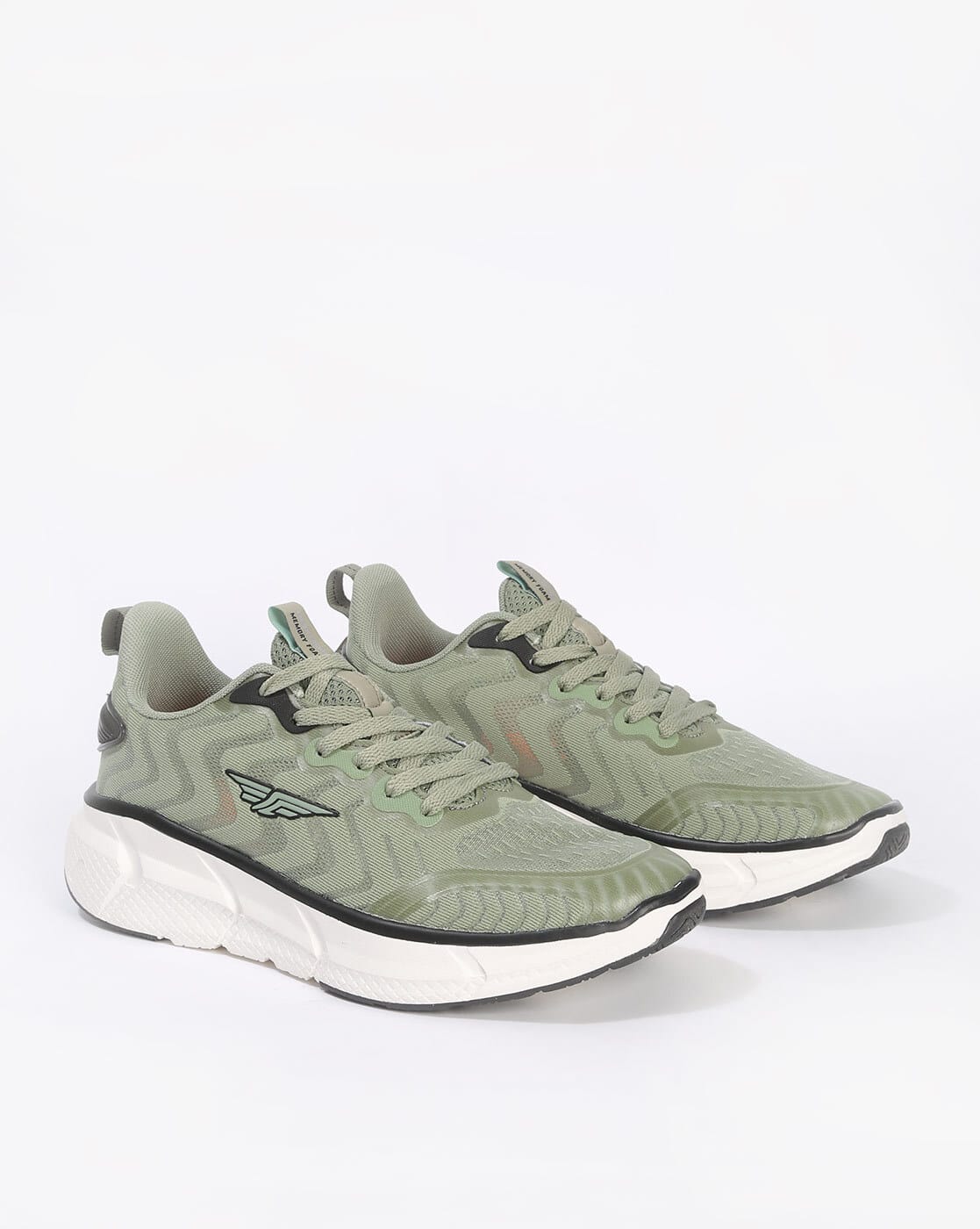 Buy Olive Green Sports Shoes for Men by 