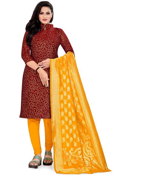 Indian Unstitched Dress Material Price in India