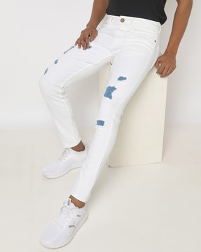White Jeans For Men  Buy White Jeans For Men online in India