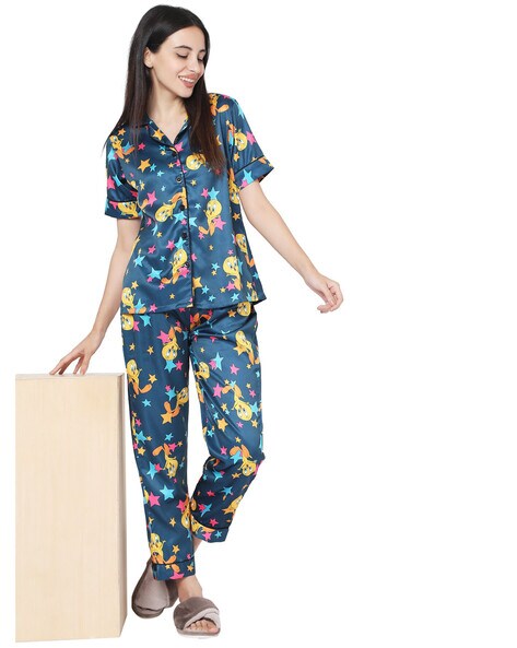 night suit for women cartoon