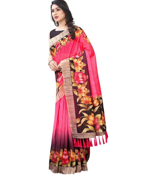 Buy Green Sarees for Women by PRATHAM BLUE Online | Ajio.com