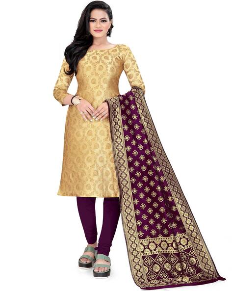 Indian Unstitched Dress Material Price in India